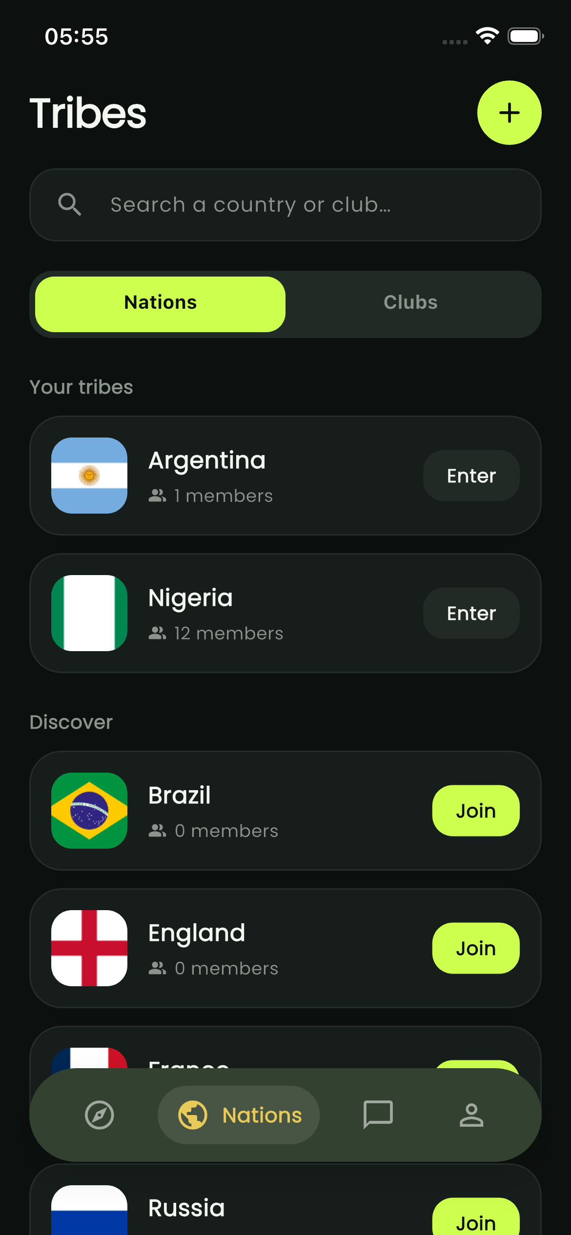 Feature Screen